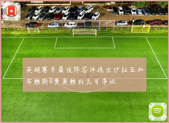 英超赛季最佳阵容评选出炉拉亚加布赖斯B费奥赖利无可争议